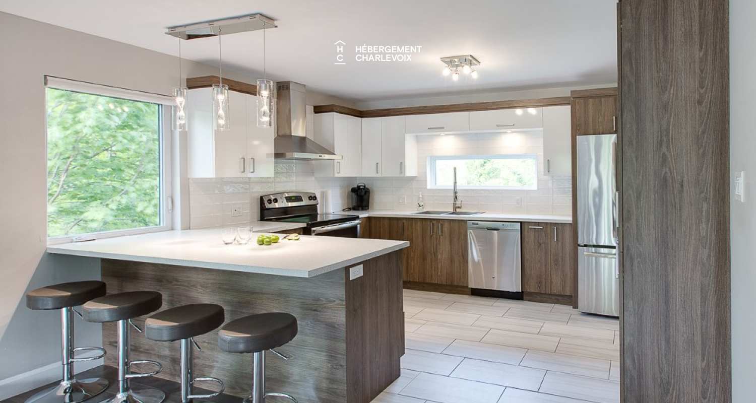 MAI-293 - Résidence somptueuse et confortable près de Baie-Saint-Paul et du Massif