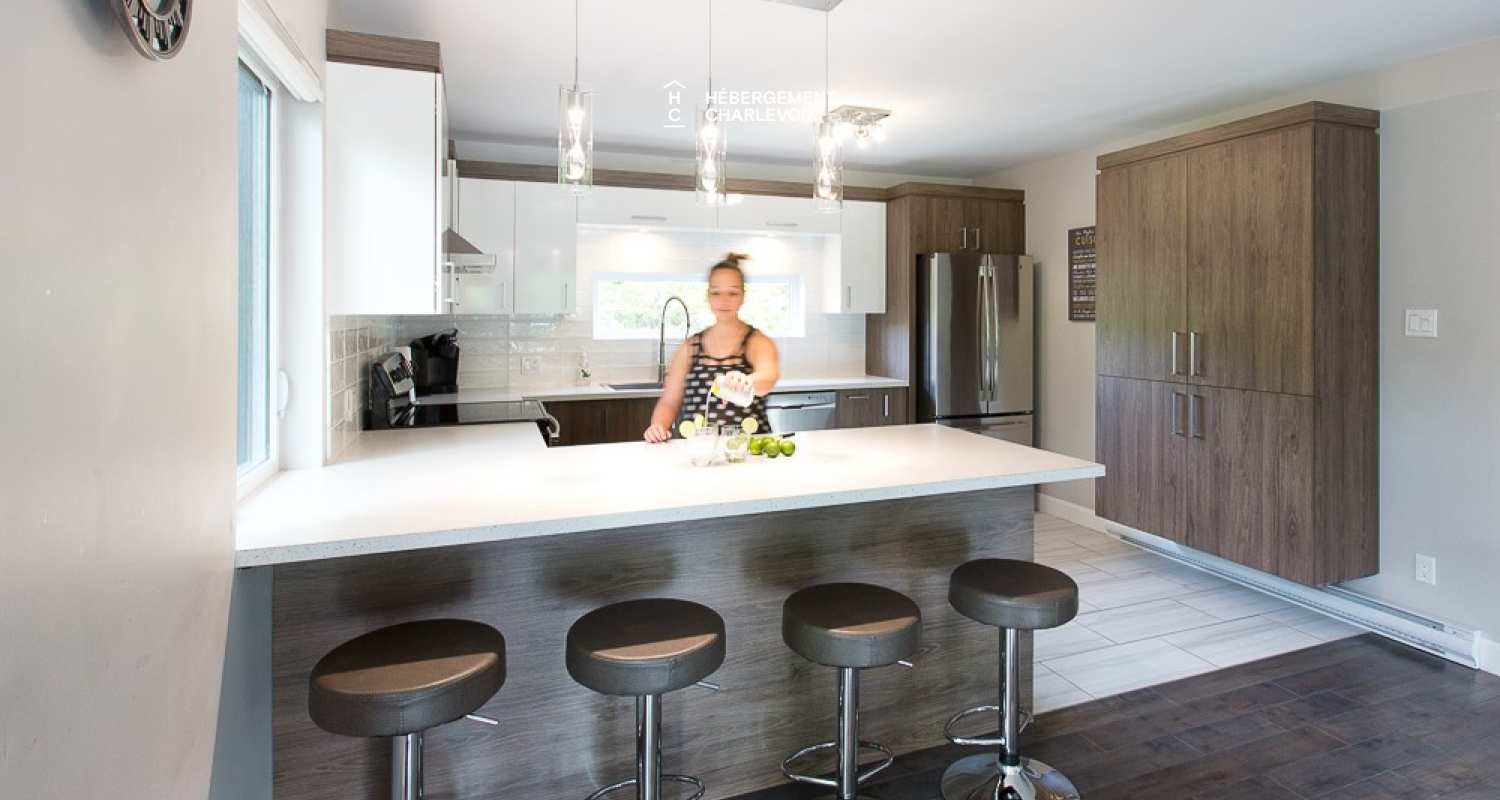 MAI-293 - Résidence somptueuse et confortable près de Baie-Saint-Paul et du Massif