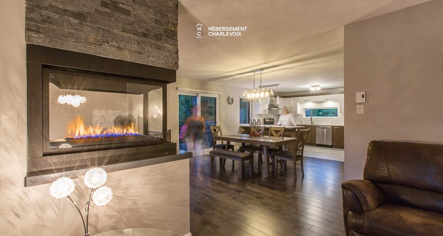MAI-293 - Résidence somptueuse et confortable près de Baie-Saint-Paul et du Massif
