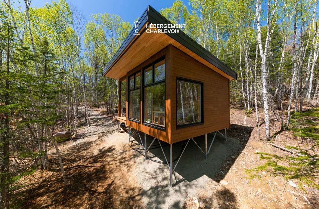 MIC-668-3 - A Scandinavian-style micro-chalet in the forest awaits you.