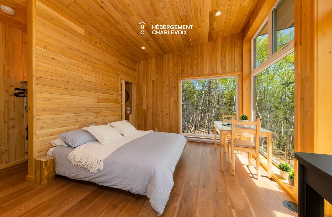 MIC-668-2 - A Scandinavian-style micro-chalet in the forest awaits you.