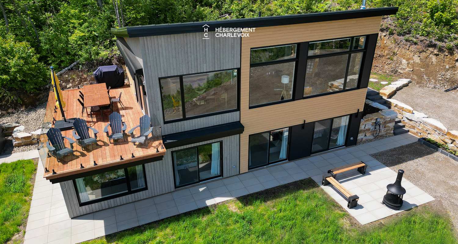 MIS-343 - Vue époustouflante sur le fleuve St-Laurent.