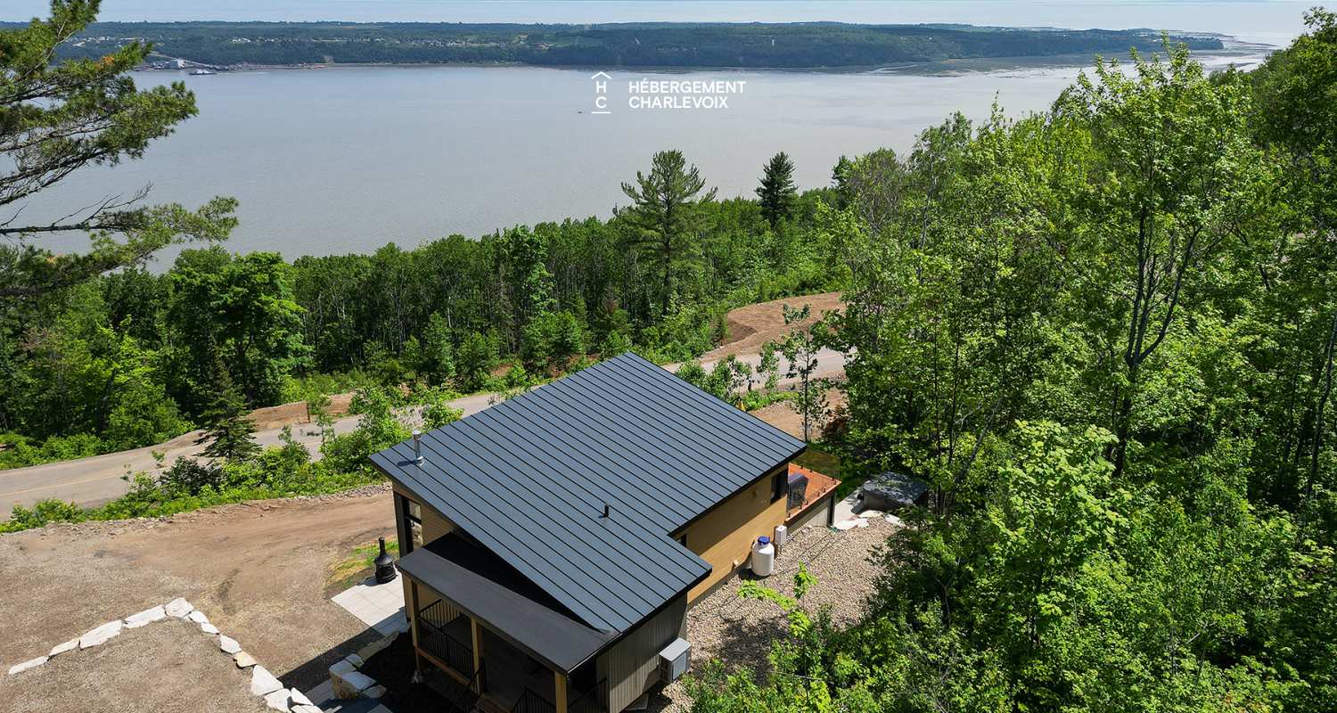 MIS-343 - Vue époustouflante sur le fleuve St-Laurent.
