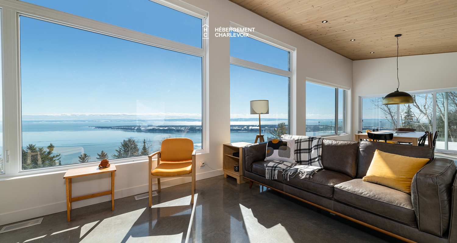 MIS-343 - Vue époustouflante sur le fleuve St-Laurent.