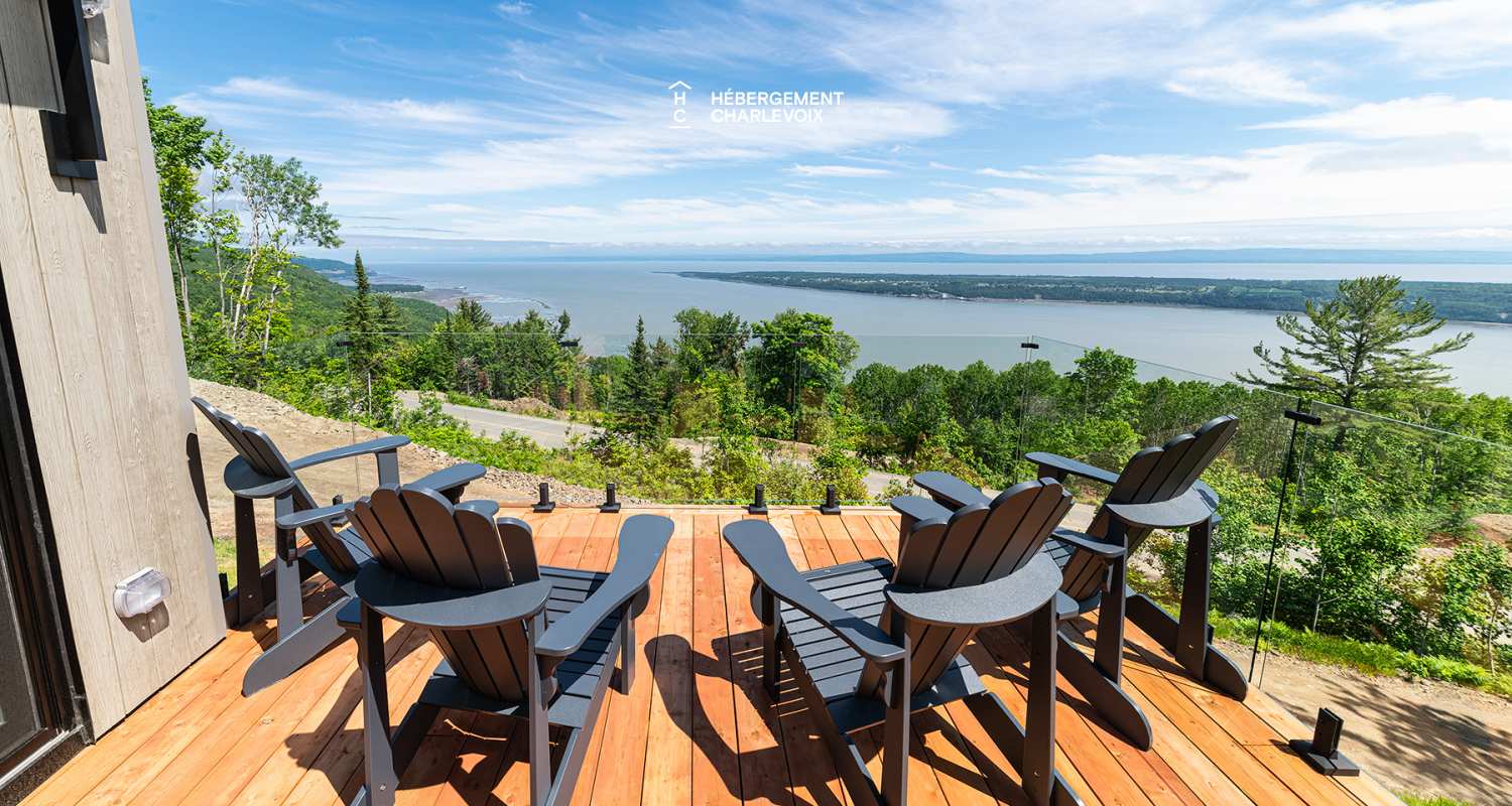 MIS-343 - Vue époustouflante sur le fleuve St-Laurent.