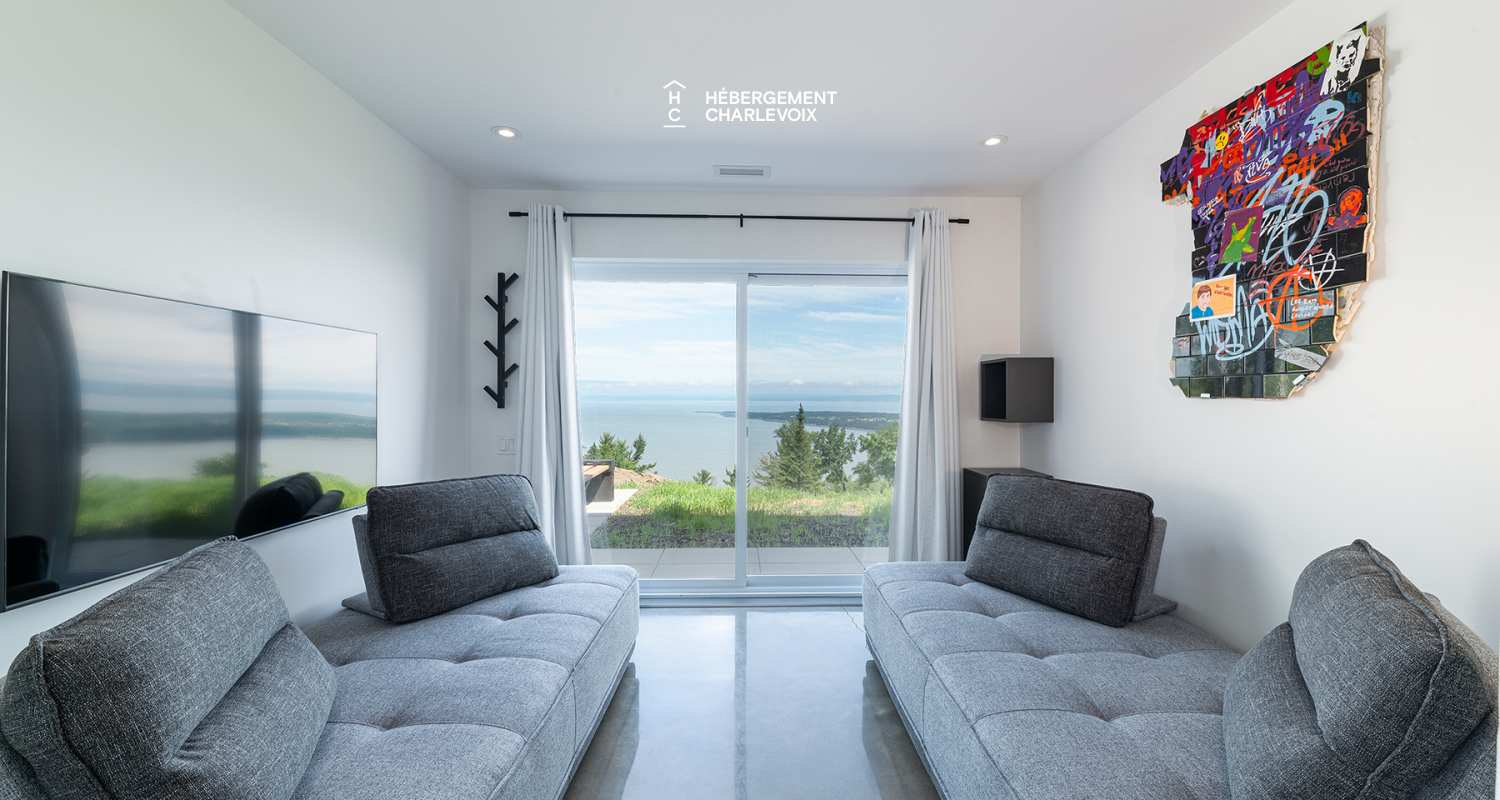 MIS-343 - Vue époustouflante sur le fleuve St-Laurent.