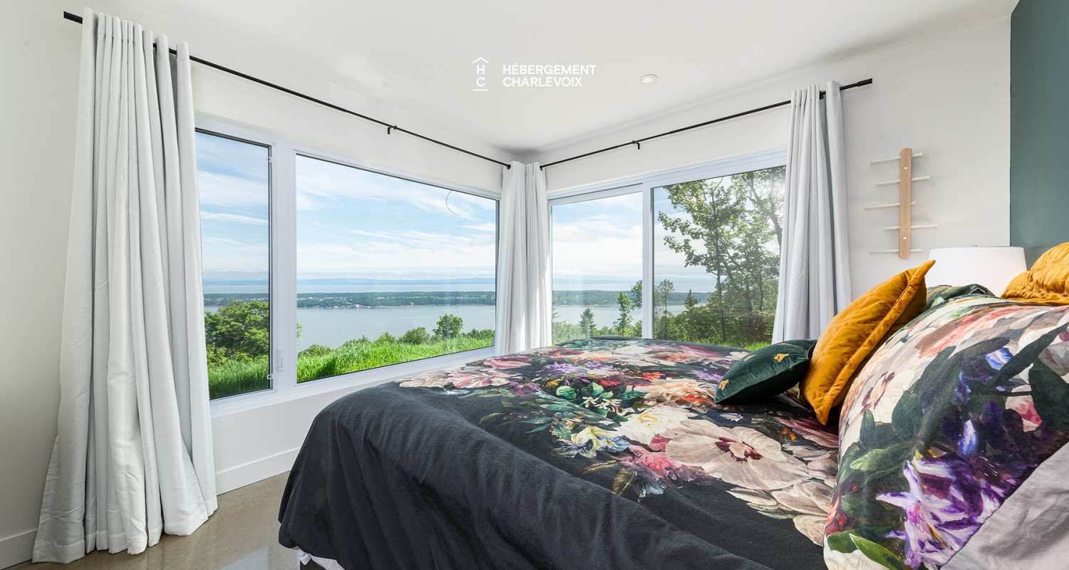 MIS-343 - Vue époustouflante sur le fleuve St-Laurent.