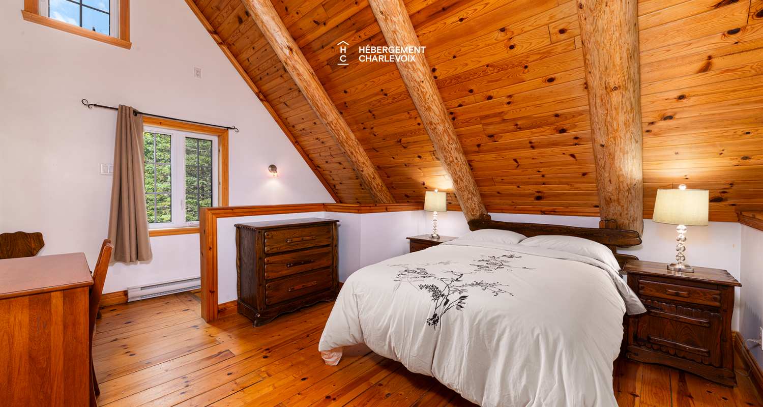 PIO-9 - Chalet de style scandinave avec un lac