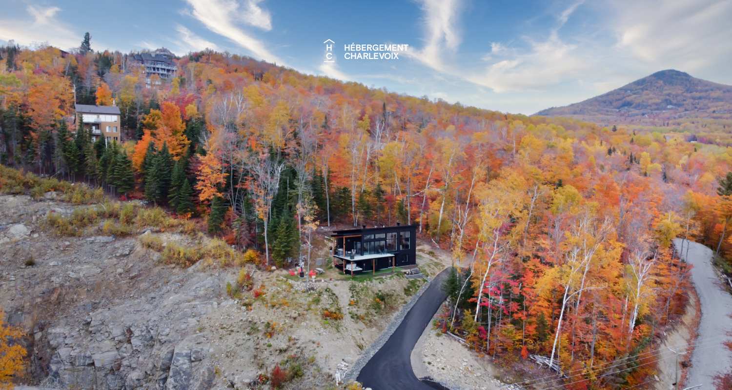 ROC-40 - Chalet neuf avec look contemporain avec vue sur le fleuve !