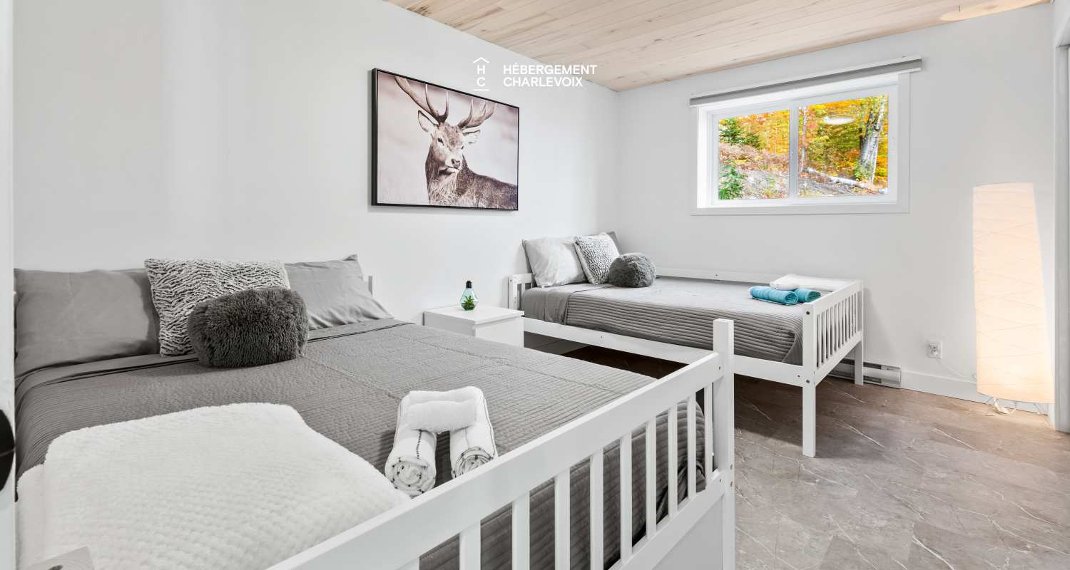 ROC-40 - Chalet neuf avec look contemporain avec vue sur le fleuve !