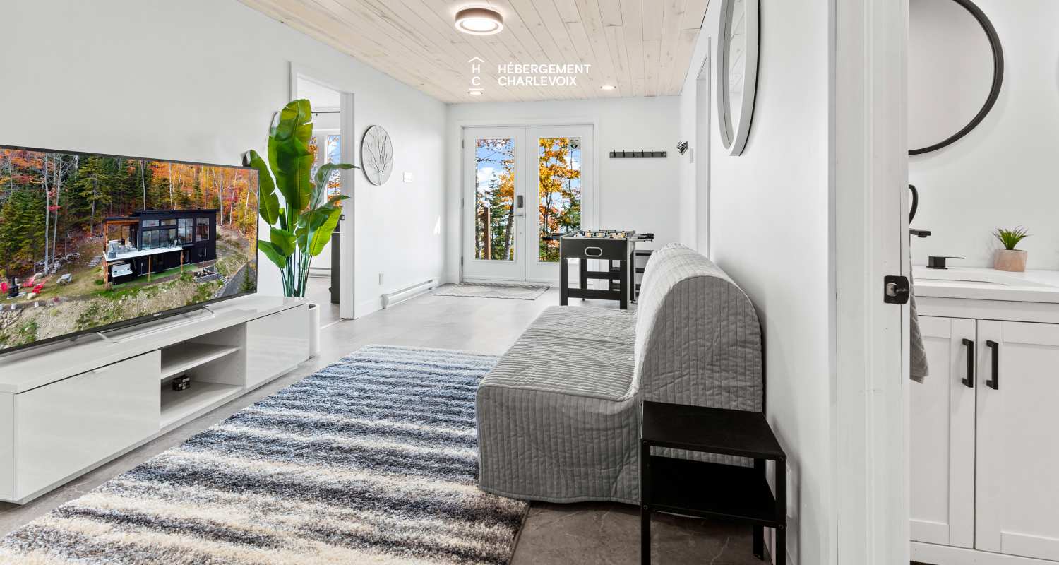 ROC-40 - Chalet neuf avec look contemporain avec vue sur le fleuve !