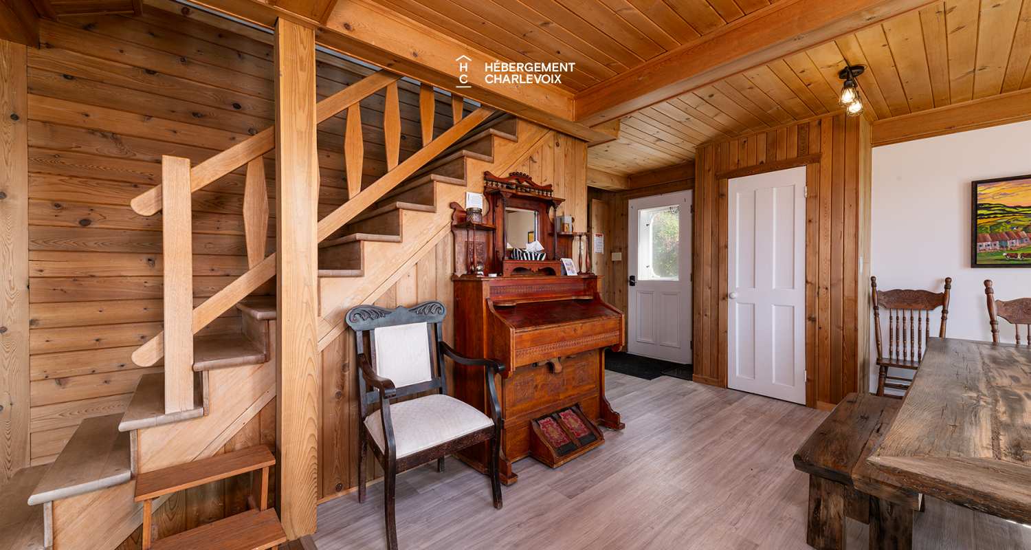 ROU-133 - Charming apartment in Baie-St-Paul