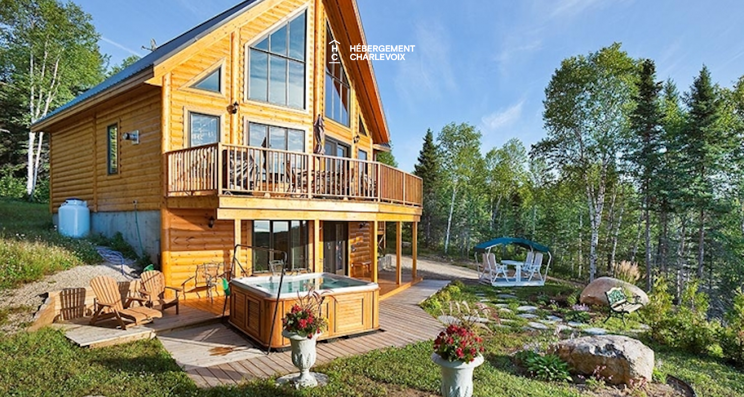 RUS-42 - Chalet en bois rond propice à la détente!