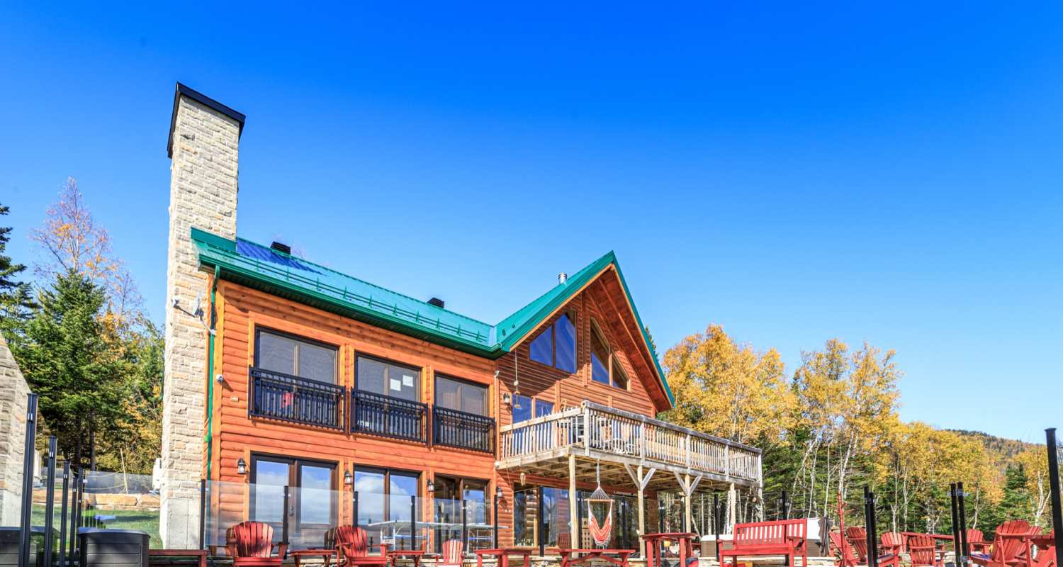 Chalet à louer RUS5 PetiteRivièreSaintFrançois Hébergement Charlevoix.
