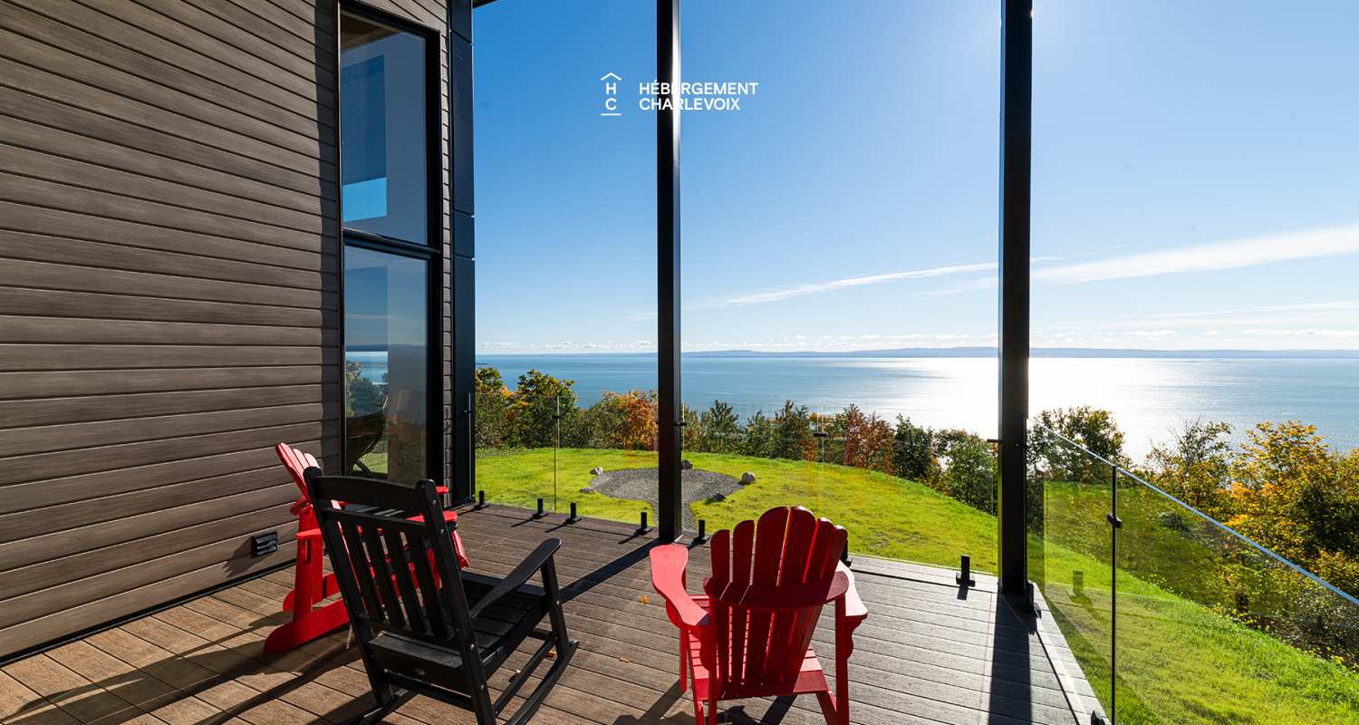 SHA-41 - Magnifique chalet NEUF, moderne avec vue spectaculaire