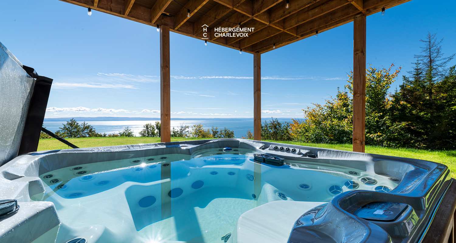 SHA-41 - Magnifique chalet NEUF, moderne avec vue spectaculaire