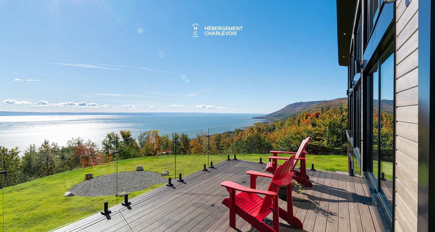 SHA-41 - Magnifique chalet NEUF, moderne avec vue spectaculaire