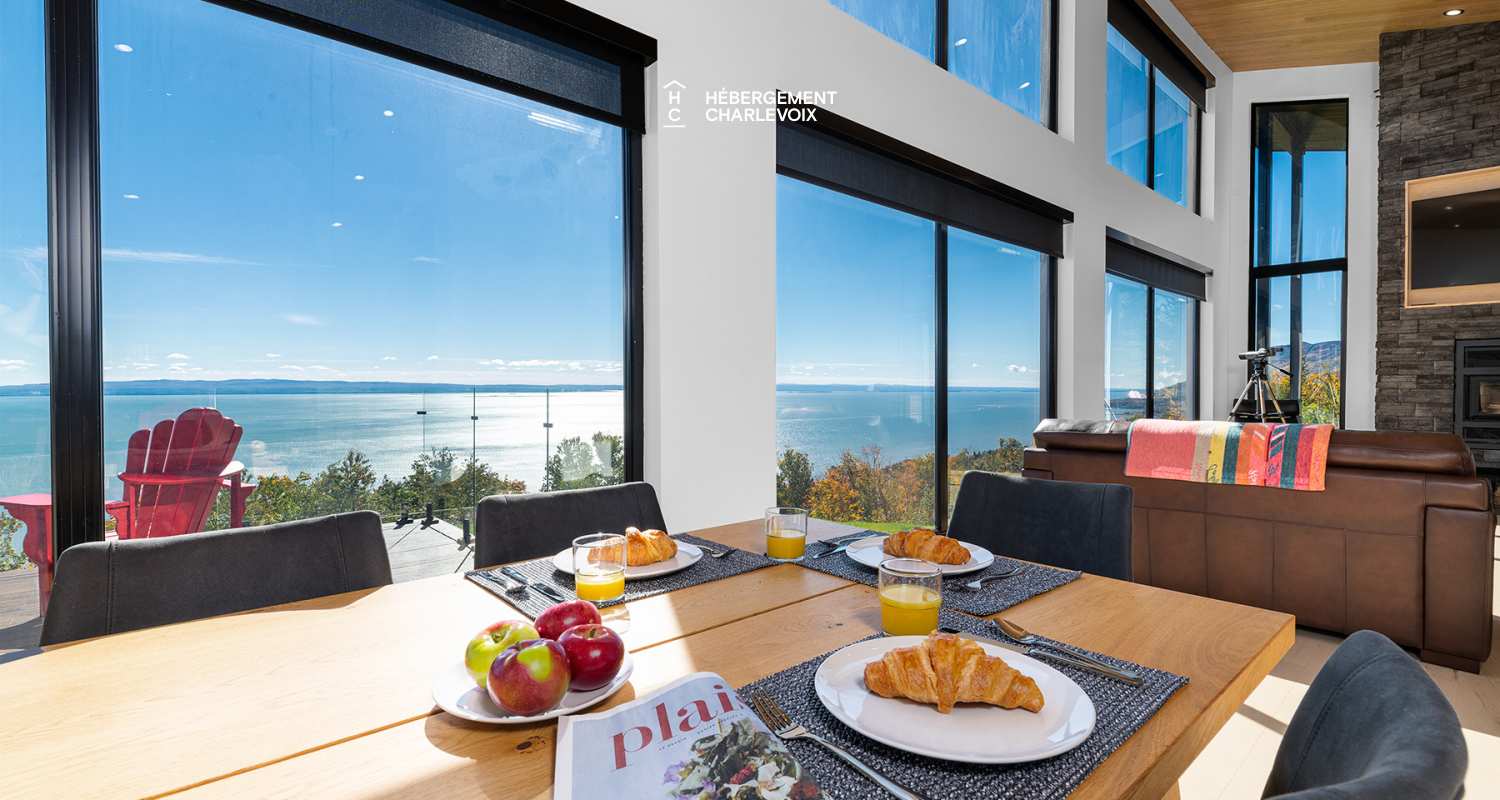 SHA-41 - Magnifique chalet NEUF, moderne avec vue spectaculaire