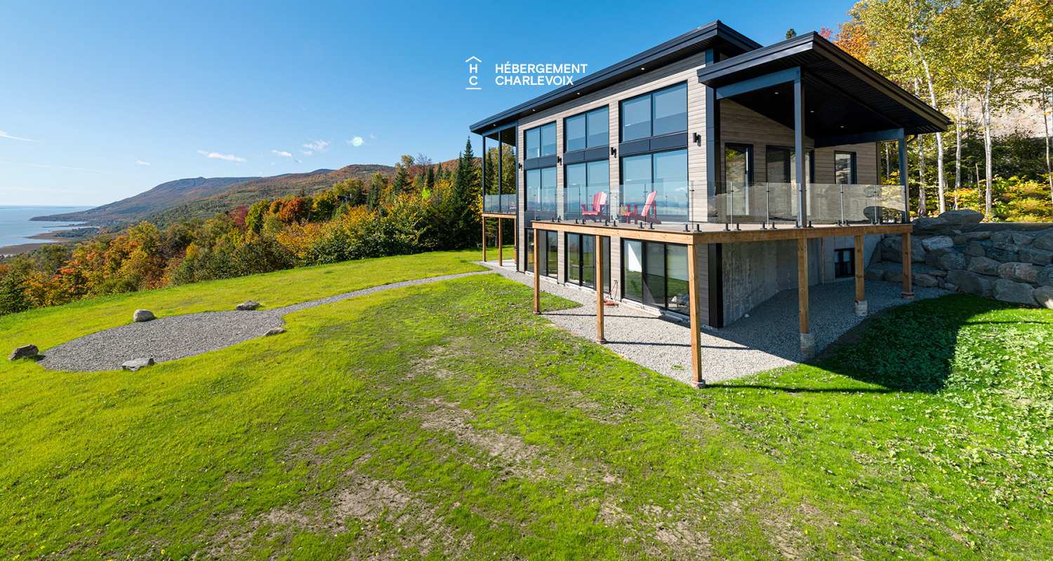 SHA-41 - Magnifique chalet NEUF, moderne avec vue spectaculaire
