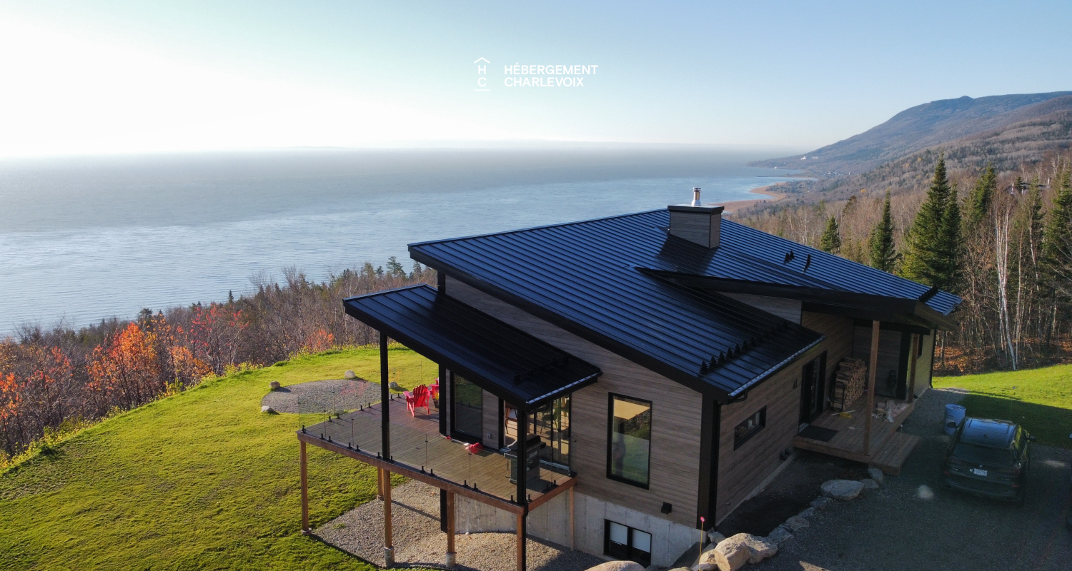 SHA-41 - Magnifique chalet NEUF, moderne avec vue spectaculaire