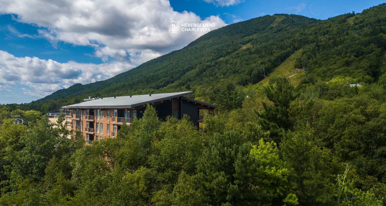 Cache 3 chambres, 1 lit King, 1 lit Queen, 2 lits simples superposés, 1 divan-lit - unité de coin - 1 à 8 personnes - 