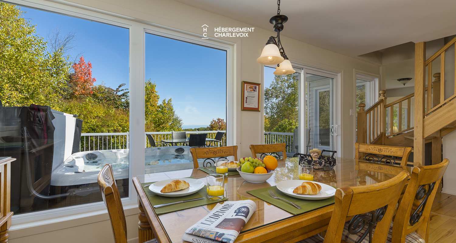 CIE-1 - Breathtaking view of river and mountains from the bedroom