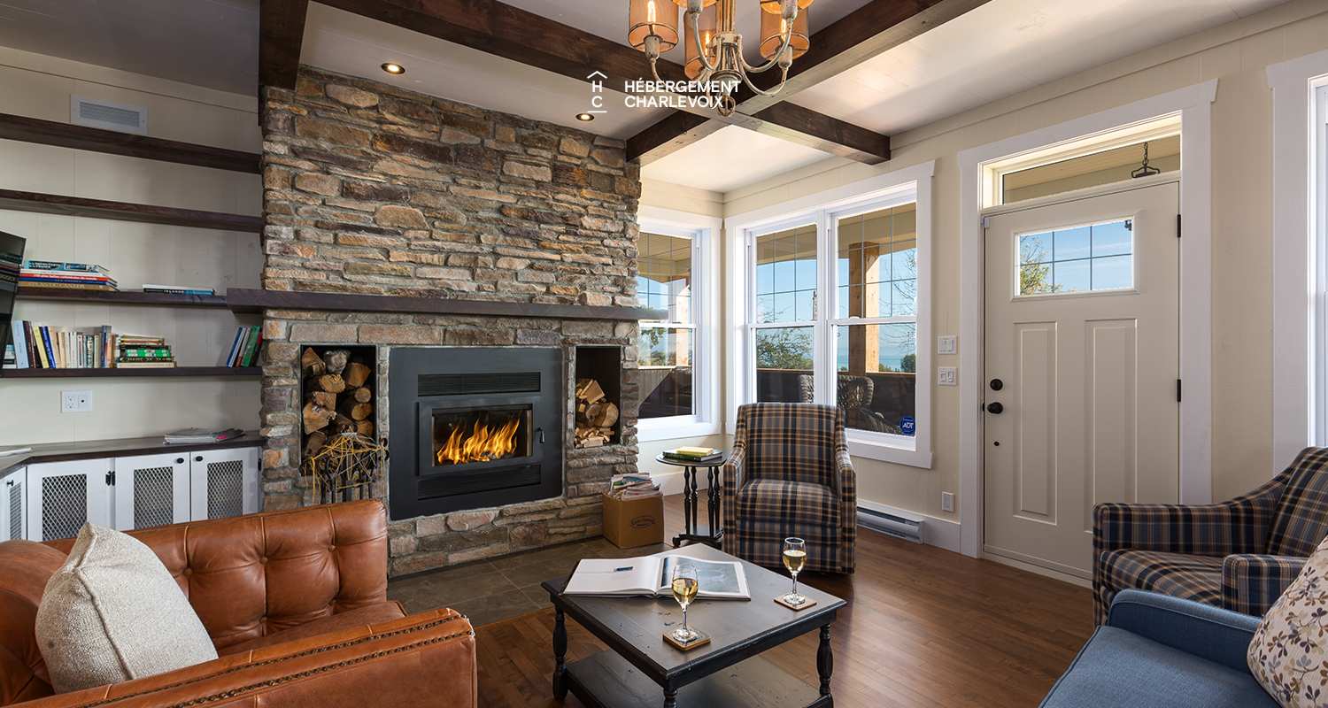 BEG-75 - Magnifique cottage avec vue sur l'Isle-aux-Coudres