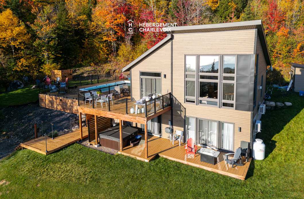 MIR-526 - Maison contemporaine perchée sur un escarpement