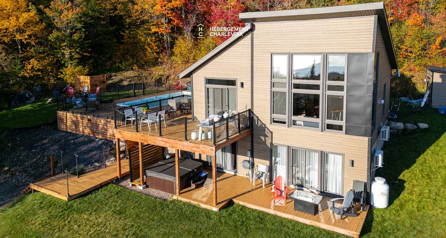 MIR-526 - Maison contemporaine perchée sur un escarpement