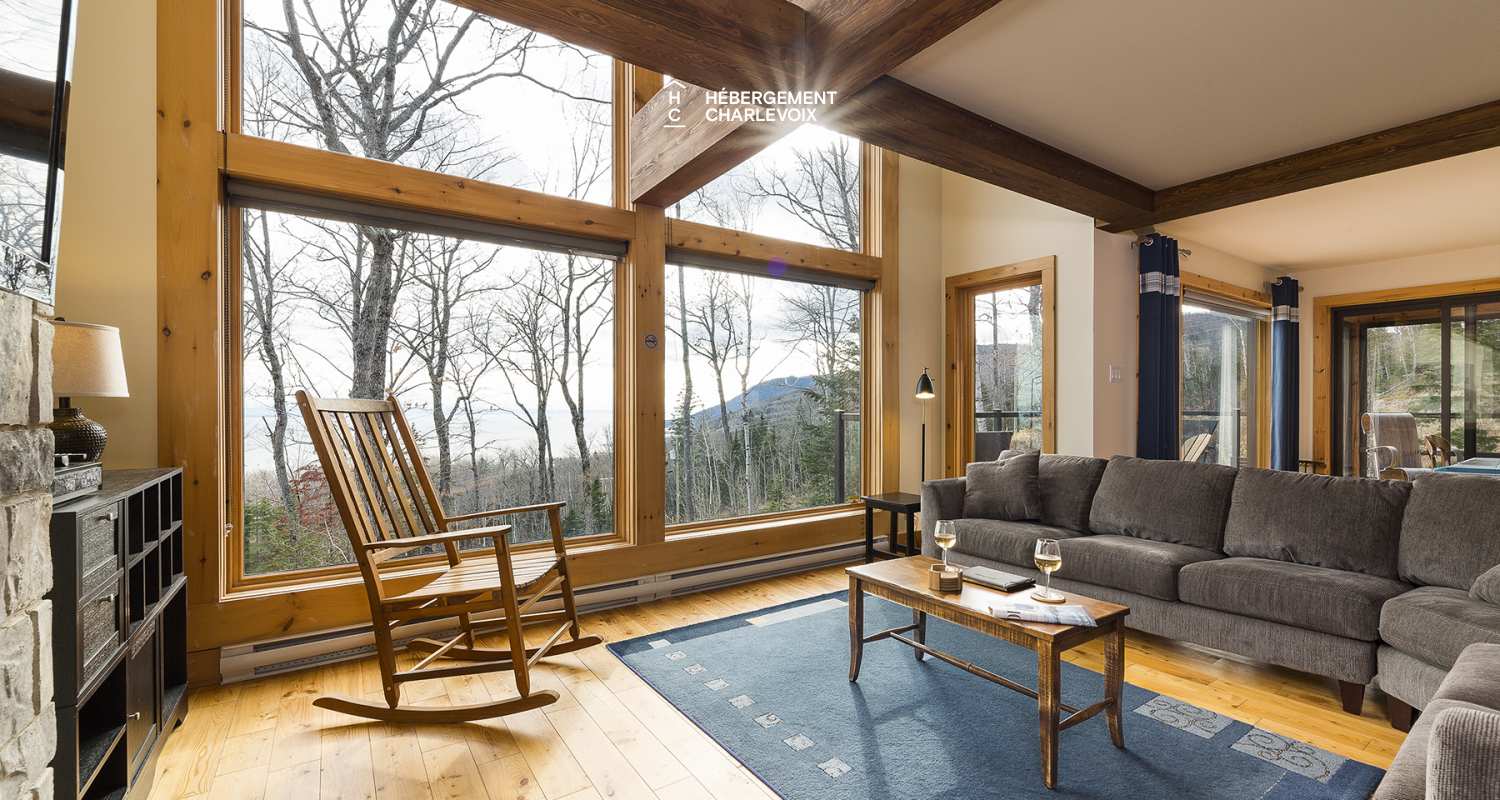 AVE-71 - L'unisson du bleu du ciel combiné à celui du fleuve St-Laurent