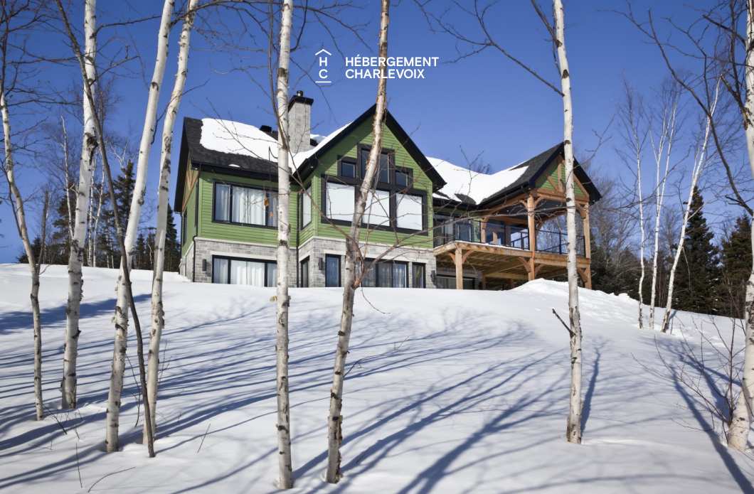JAM-62 - Comfortable chalet with a breathtaking view of the river and the slopes